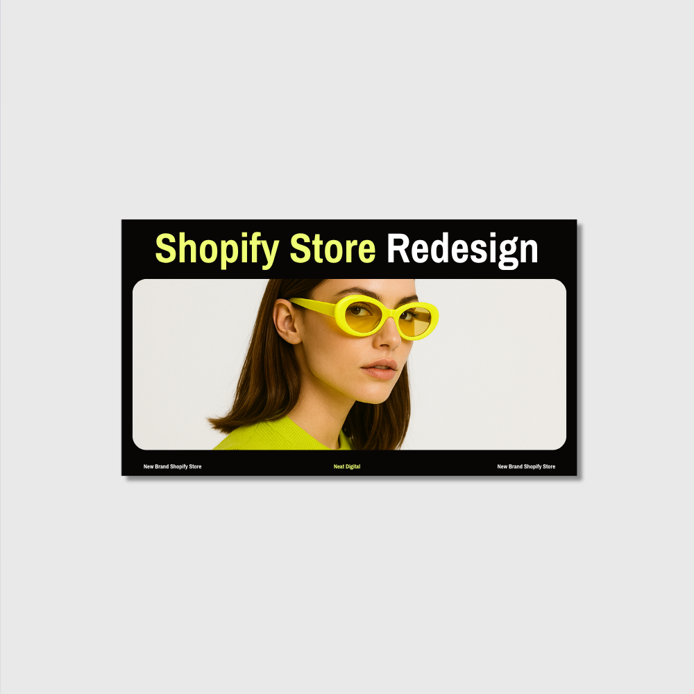 Shopify Store Redesign