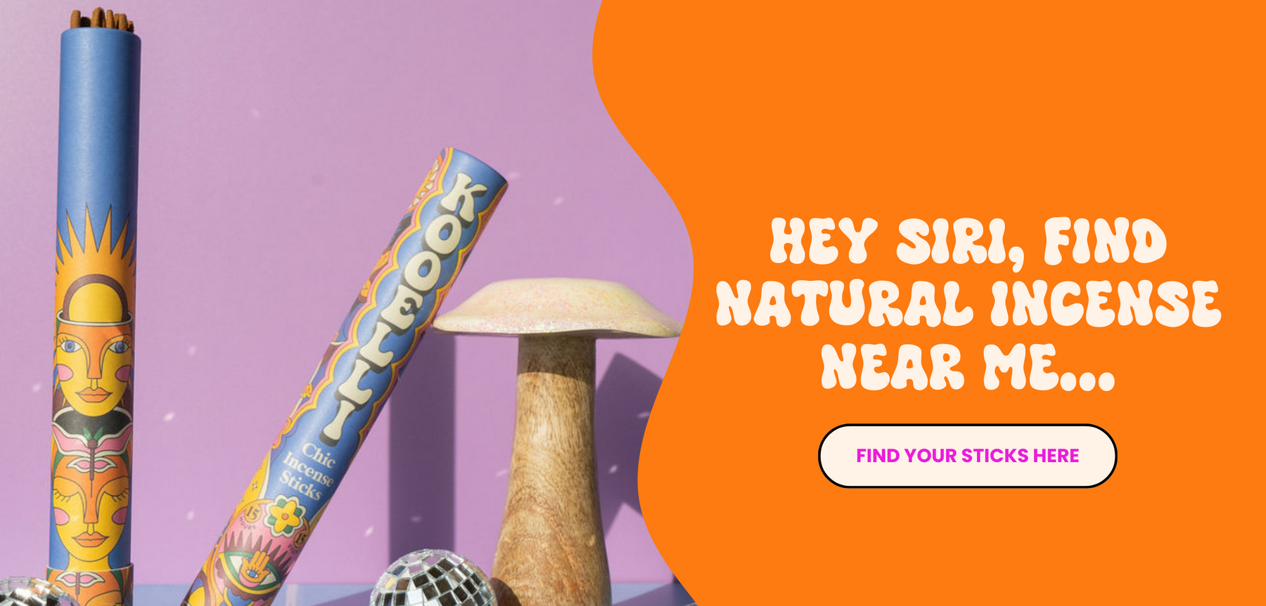 Kooelli colourful incense storefront campaign